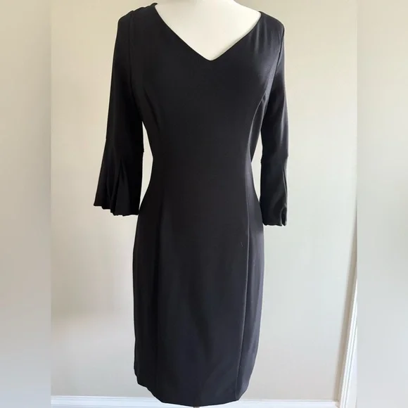 WHITE HOUSE BLACK MARKET Lantern Sleeve Dress - Picture 7 of 12